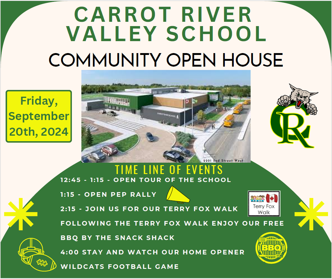 CRVS Community Open House - Friday, Sept. 20th, 20